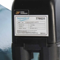 станція 1.1кВт Hmax 48м Qmax 85л/хв (самовсмоктуючий насос) 50л Україна Aquatica - 6 фото