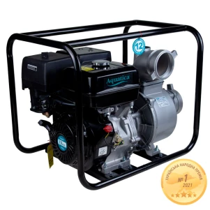 мотопомпа 18к.с. Hmax 35м Qmax 120м³/год (чотиритактний) Aquatica
