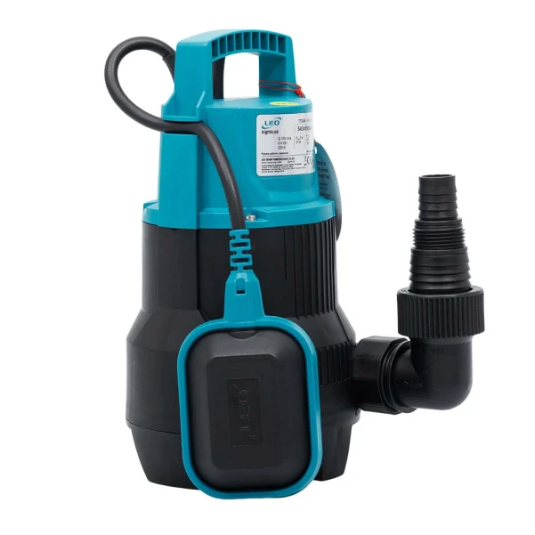 насос дренажний садовий 0.4кВт Hmax 5м Qmax 150л/хв Leo - 3 фото