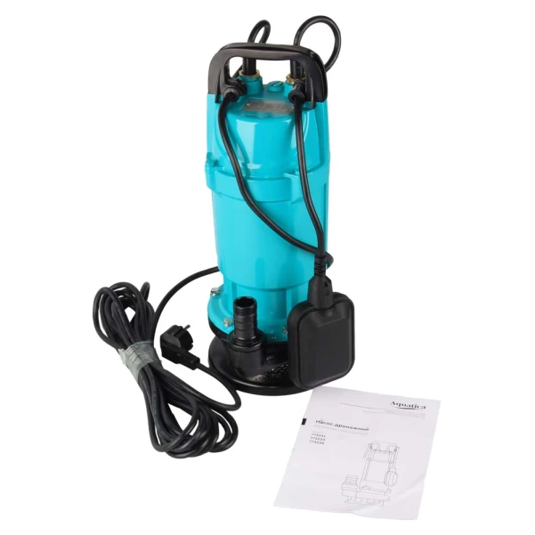 насос дренажний 0.55кВт Hmax 20м Qmax 210л/хв Aquatica - 5 фото
