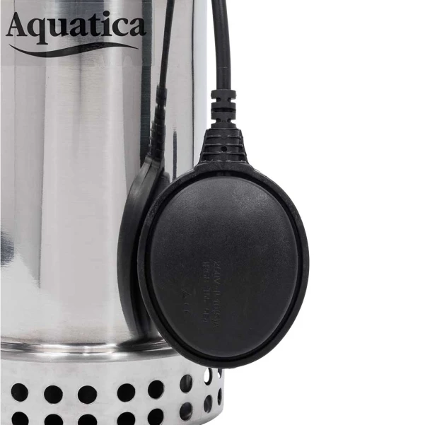насос дренажний садовий 0,75 кВт Hmax 8м Qmax 180л/хв (част. до 5мм, нерж) Aquatica - 4 фото