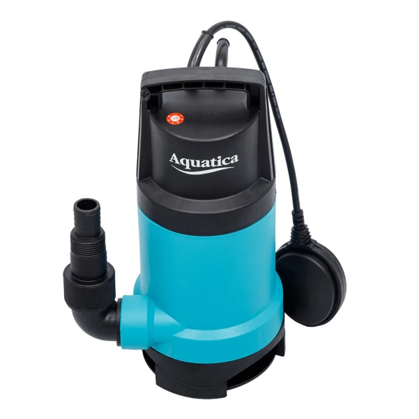 насос дренажний садовий 0,55 кВт Hmax 8м Qmax 180л/хв (част. до 30мм) Aquatica - 3 фото