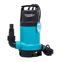 насос дренажний садовий 0,75 кВт Hmax 9,5м Qmax 220л/хв (част. до 30мм) Aquatica - 1 фото