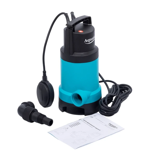 насос дренажний садовий 0,75 кВт Hmax 9,5м Qmax 220л/хв (част. до 30мм) Aquatica