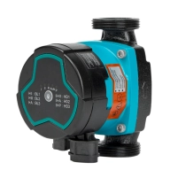 Насос циркуляційний енергозберігаючий 5-25Вт Hmax 4м Qmax 47л/хв Ø1½" 130мм + гайки Ø1" Aquatica