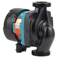 Насос циркуляційний енергозберігаючий 5-39Вт Hmax 6м Qmax 53л/хв Ø1½" 130мм + гайки Ø1" Aquatica - 2 фото