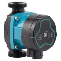 Насос циркуляційний енергозберігаючий 5-39Вт Hmax 6м Qmax 53л/хв Ø1½" 130мм + гайки Ø1" Aquatica - 6 фото