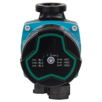 Насос циркуляційний енергозберігаючий 5-39Вт Hmax 6м Qmax 53л/хв Ø1½" 130мм + гайки Ø1" Aquatica - 7 фото