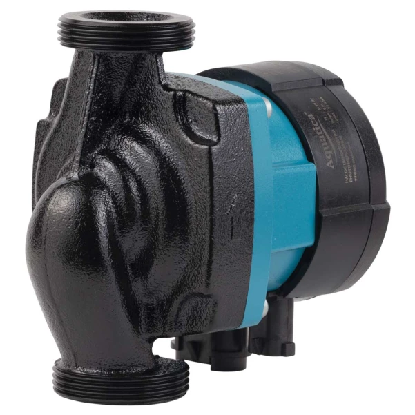 Насос циркуляційний енергозберігаючий 5-39Вт Hmax 6м Qmax 53л/хв Ø1½" 130мм + гайки Ø1" Aquatica - 4 фото