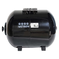 Гідроакумулятор горизонтальний 100л Wetron - 1 фото