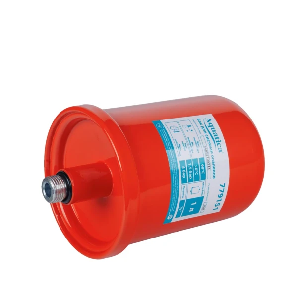 Бак для системи опалення циліндричний 1л AQUATICA (779151) - 1 фото