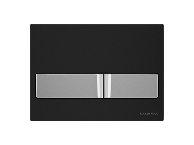 Кнопка Neon чорний хром Koller Pool