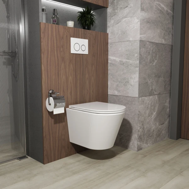 ORION унітаз підвісний з сидінням Soft-close (змив Торнадо 3.0) - 3 фото