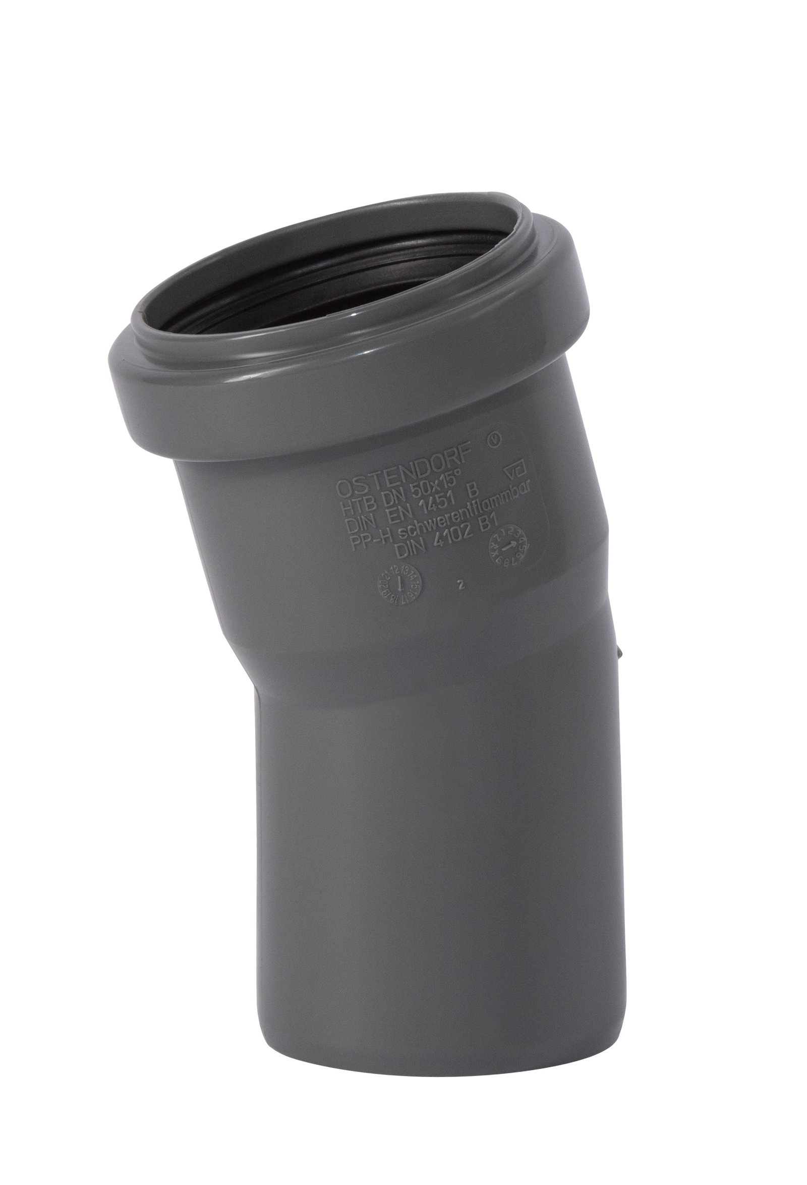 Коліно Ostendorf HT Safe 50х15°