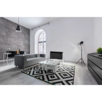 Радіатор алюмінієвий Armatura G 500F/10 Чорний - 2 фото