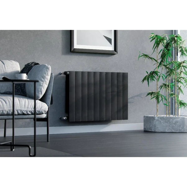 Радіатор алюмінієвий Armatura ADR 500/10 Чорний - 2 фото