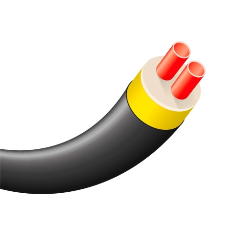 Попередньоізольована труба AustroISOL PUR double 2x40 x 3,7/125 мм