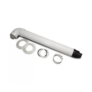 Коаксіальна труба в комплекті з куточком 90 60/100 mm CE.00.15.C для конденсаційних котлів.