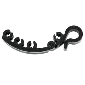 Кріплення для кабелю в жолоба (25шт)Roof Gutter Clip with hinge bag 25