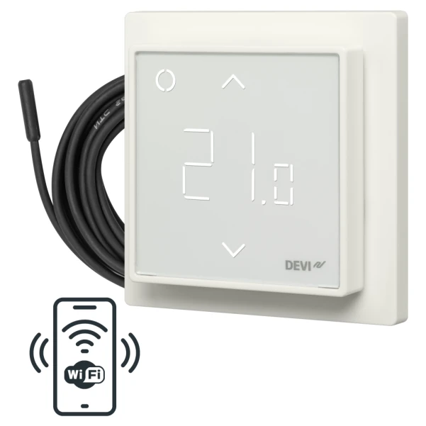 Терморегулятор Devi DEVIreg Smart White