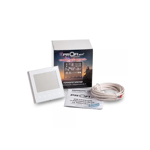 Терморегулятор Profitherm WiFi (white) - 3 фото