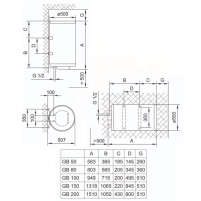 Бойлер електричний Tiki COMFORT U 200V9 - 1 фото