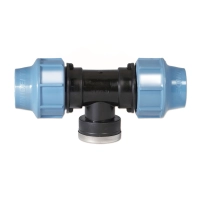 Трійник ПЕ 20 х 1/2"в х 20 Unidelta