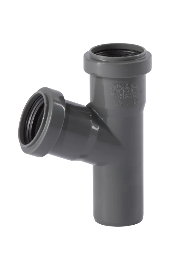 Трійник Ostendorf HT Safe 40 х 40 х 45°