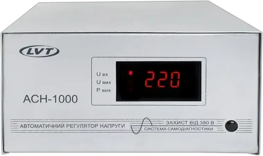 Стабілізатор напруги ACH-1000 - 3 фото