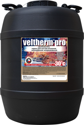 Рідина для систем опалення Veltherm-Pro -30 (50л)